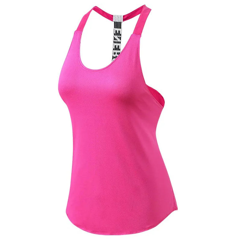Women's Backless Sleeveless Crop Tank Top — Yoga & Gym Activewear