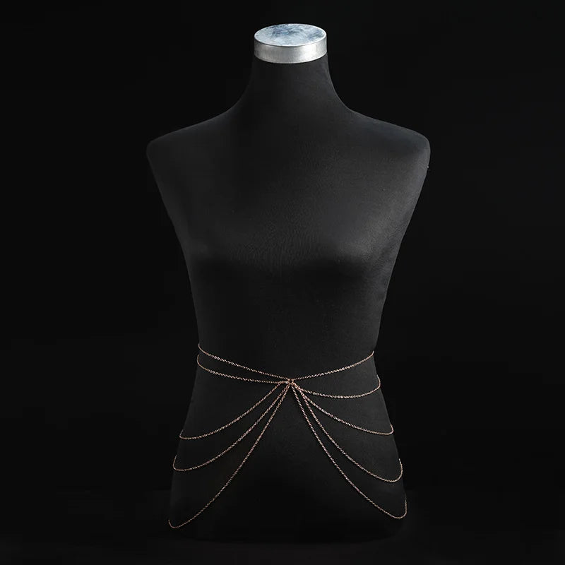 Multilayer Waist Chain Belt
