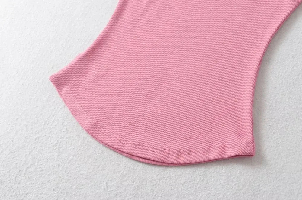 Women Summer Turtleneck Sleeveless Tops