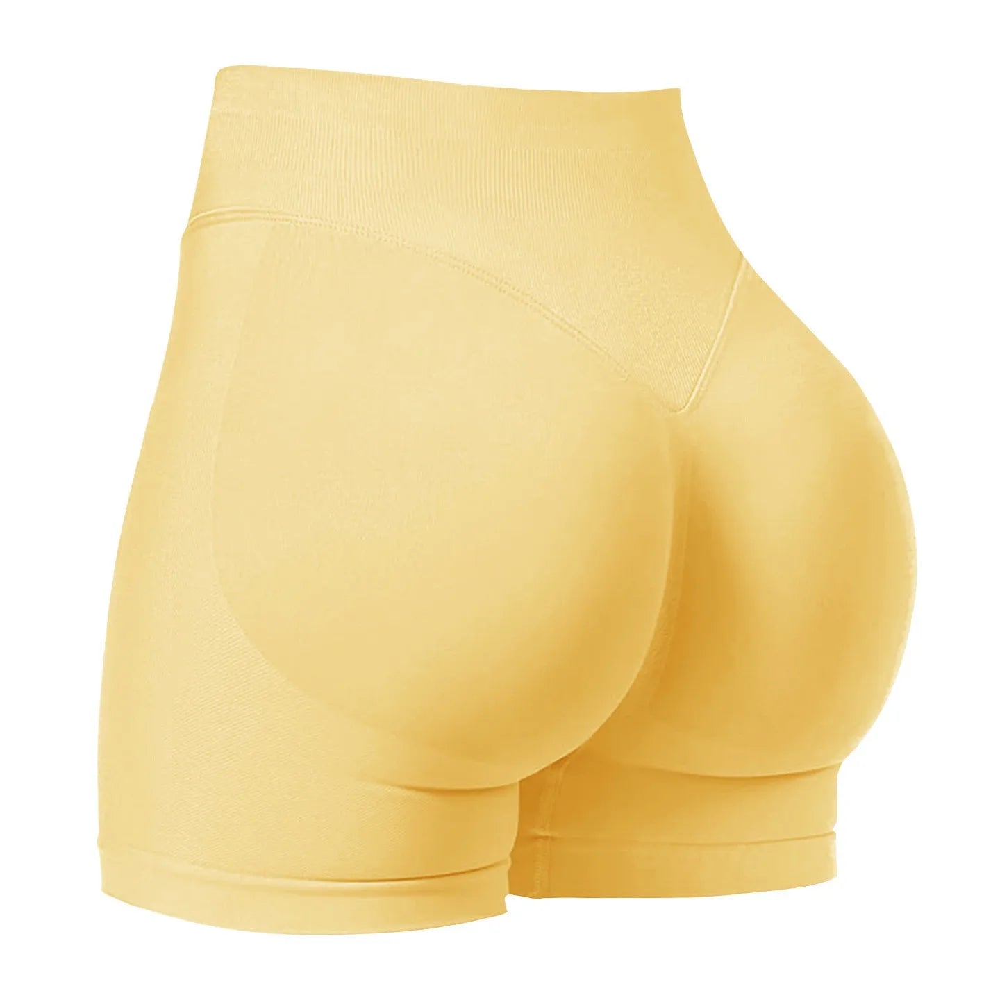 Women's Seamless High-Stretch Athletic Shorts — Yoga, Gym & Running