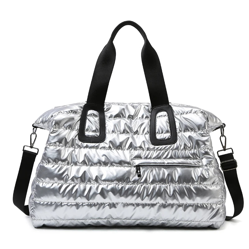 Women's Travel & Gym Bag — Waterproof Dry/Wet Separation Duffel