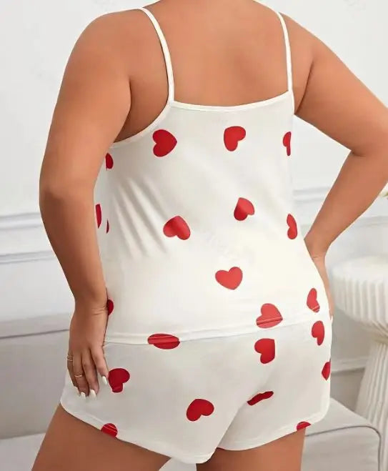 Plus Size Women Pajama Set