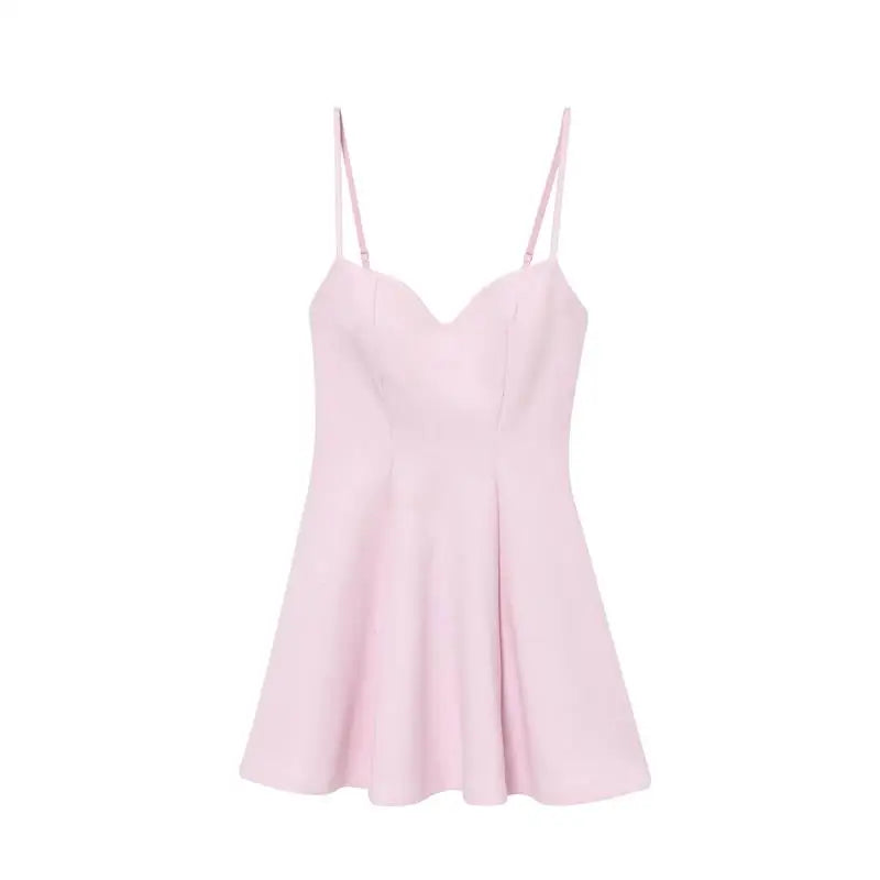 Slim Knit Tube Top Mini Dress | Women's Camisole Dress