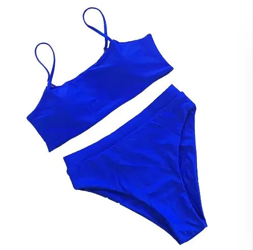 Women Swimwear Push Up Brazilian Bikini Set High Waist Bottom