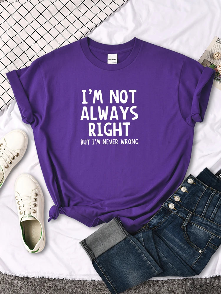 Women's Oversized Graphic Letter Print Tee