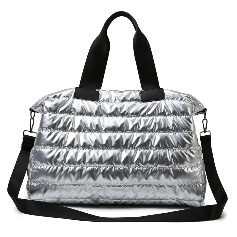 Women's Travel & Gym Bag — Waterproof Dry/Wet Separation Duffel