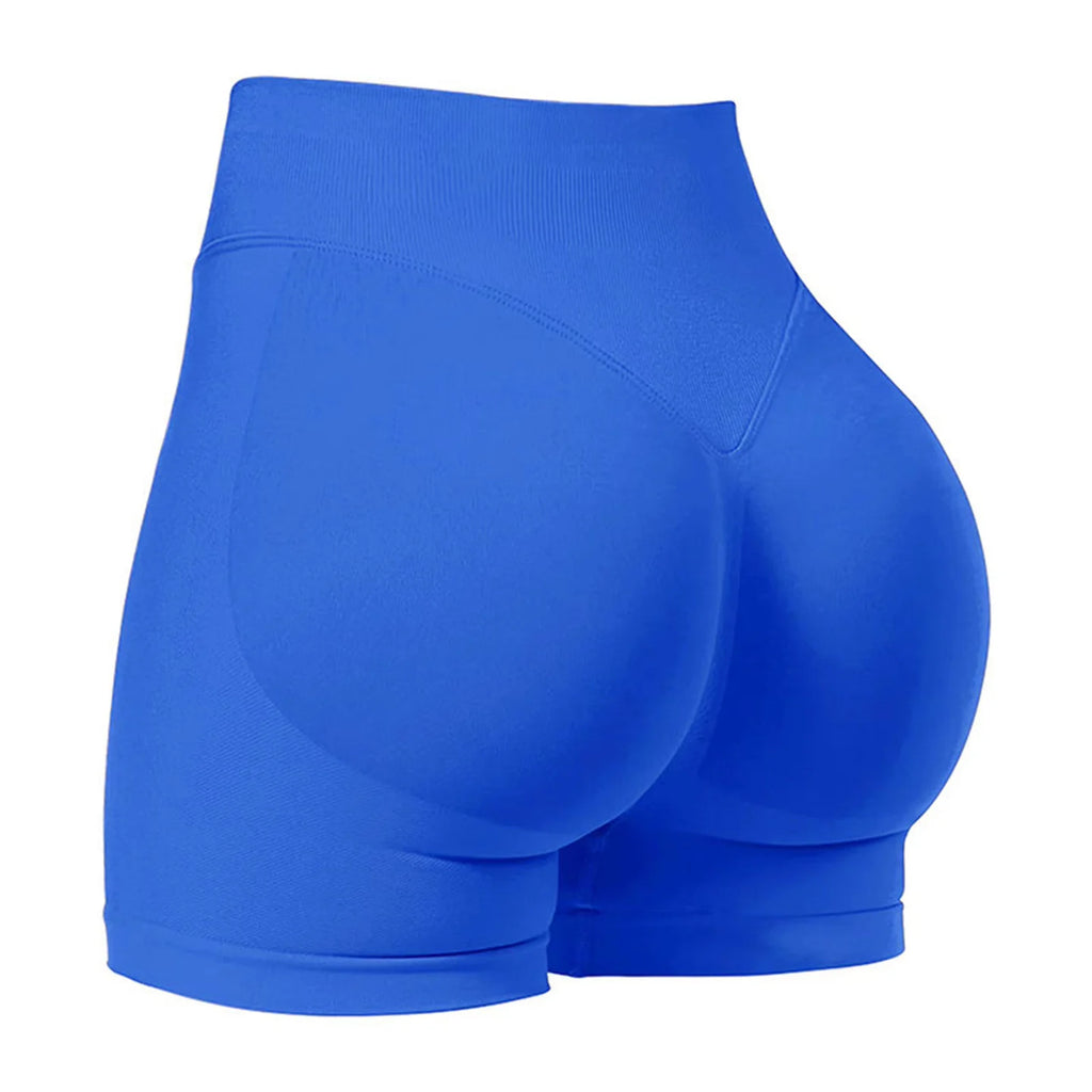 Women's Seamless High-Stretch Athletic Shorts — Yoga, Gym & Running
