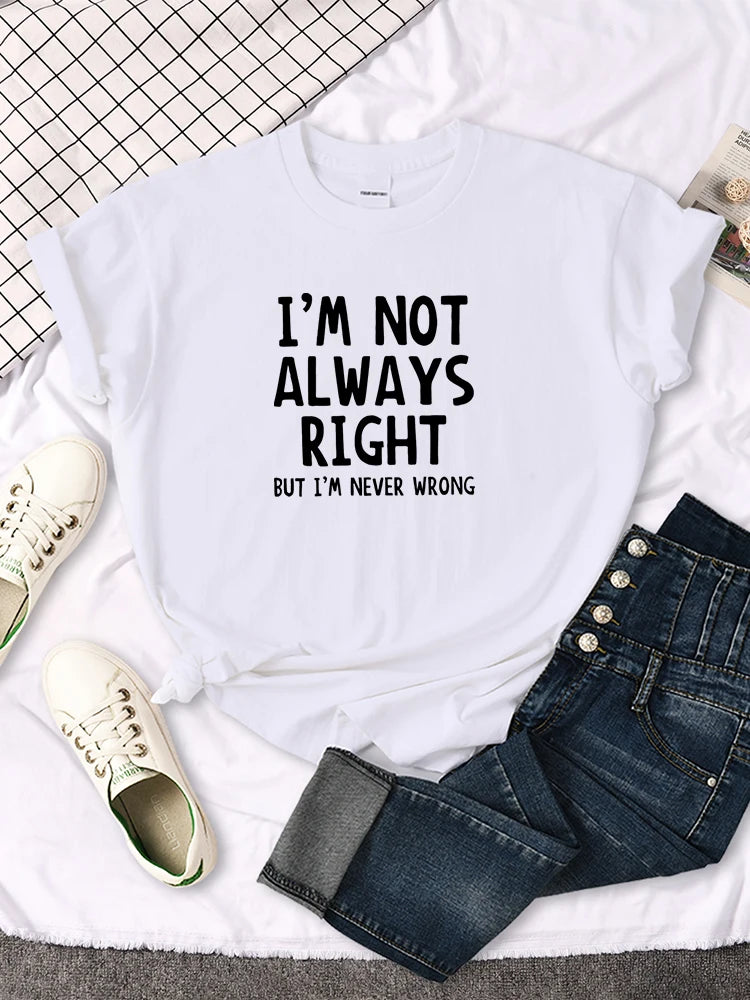 Women's Oversized Graphic Letter Print Tee