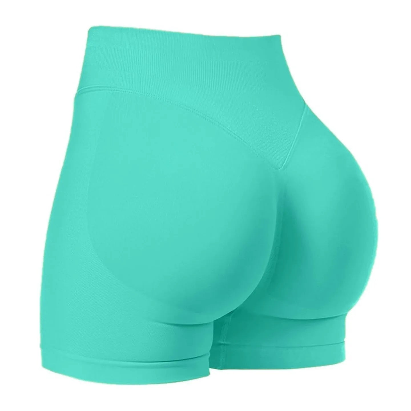 Women's Seamless High-Stretch Athletic Shorts — Yoga, Gym & Running