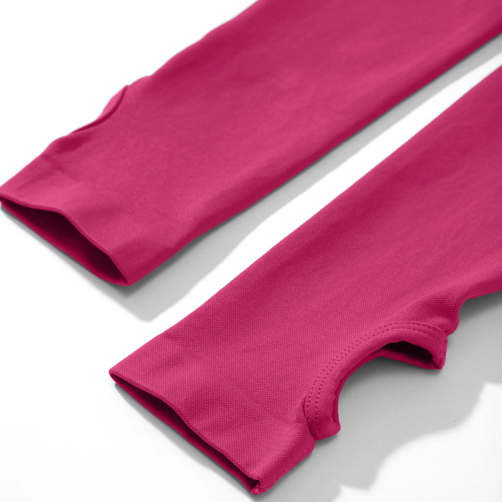Women Yoga Solid Long Sleeve Sports Top