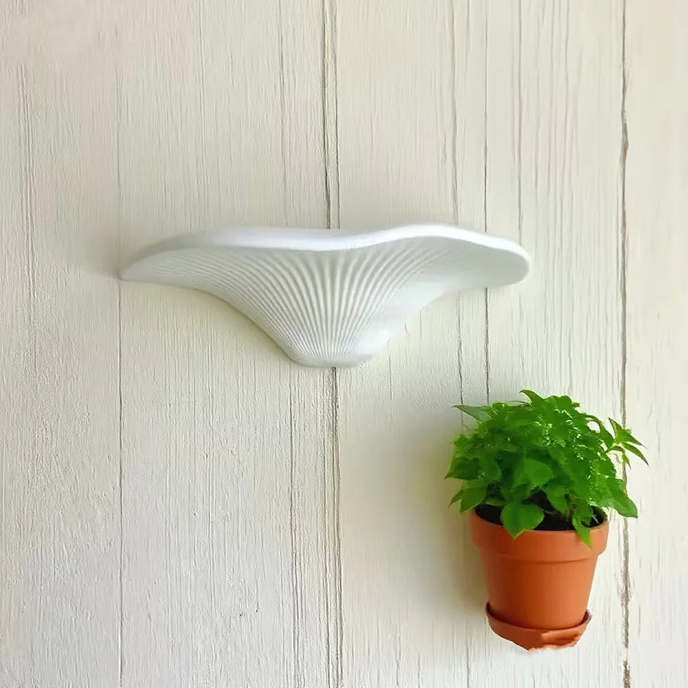 Mushroom Shaped Wall Shelf