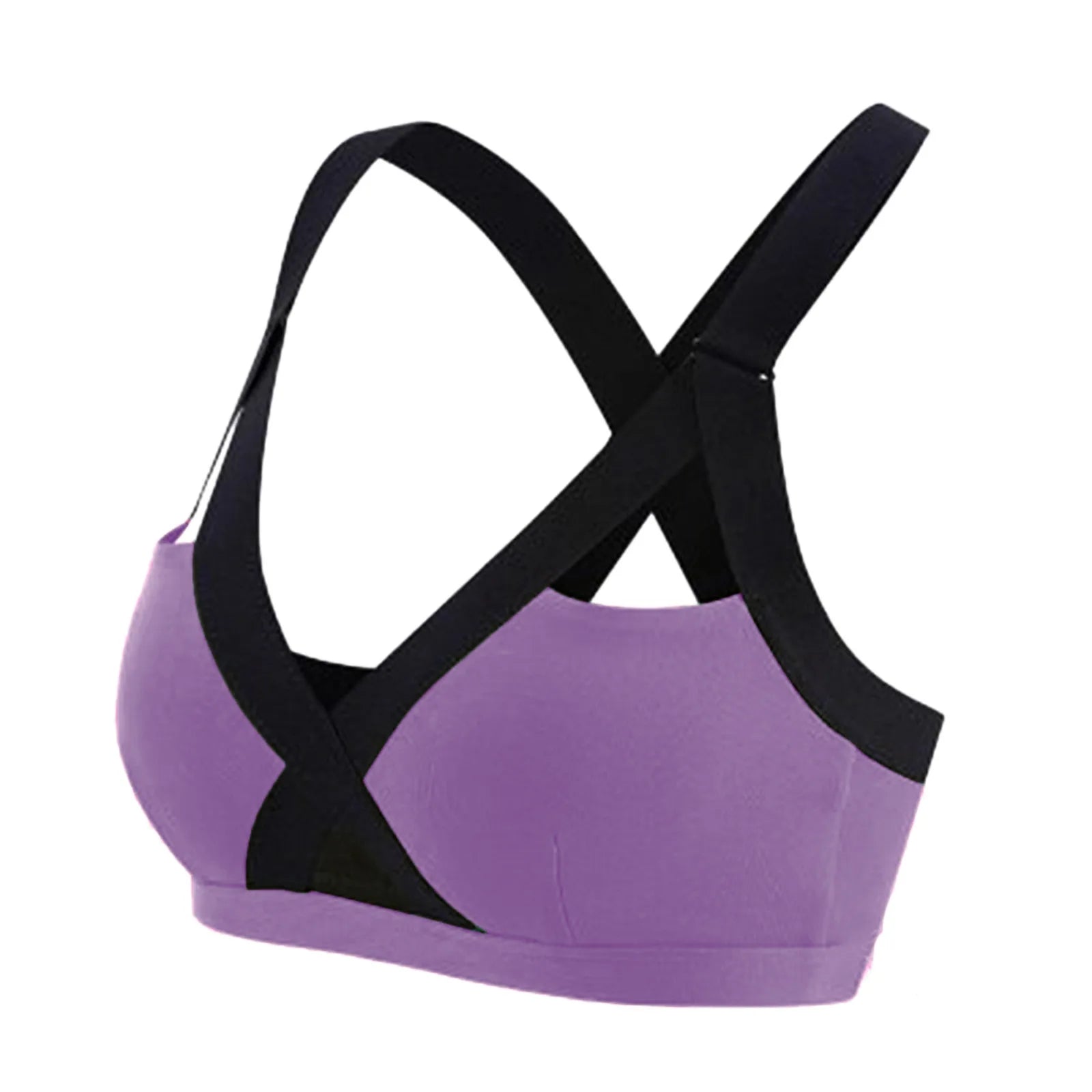 Seamless Push-Up Sports Bra | Women's Breathable Fitness Crop Top