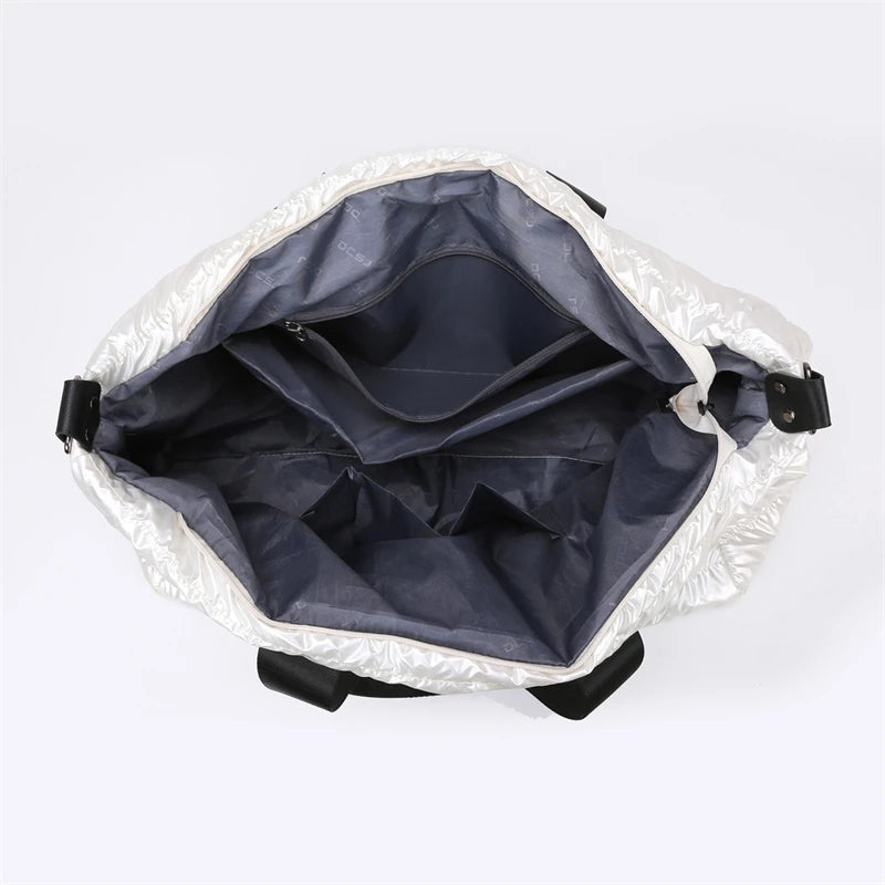 Women's Travel & Gym Bag — Waterproof Dry/Wet Separation Duffel