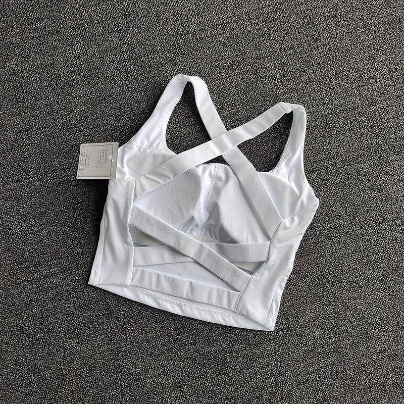 Women's Push-Up Sports Bra — Breathable Yoga & Running Bralette