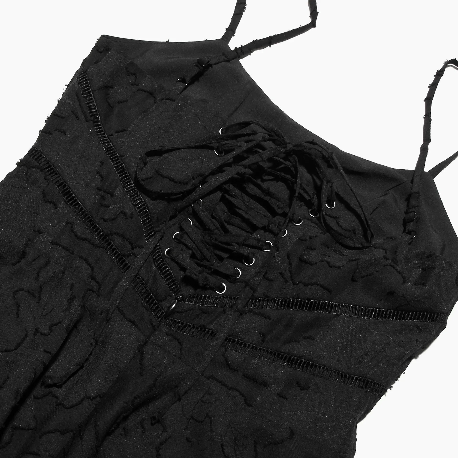Lace-Up Bow Mini Dress | Women's A-Line Summer Dress
