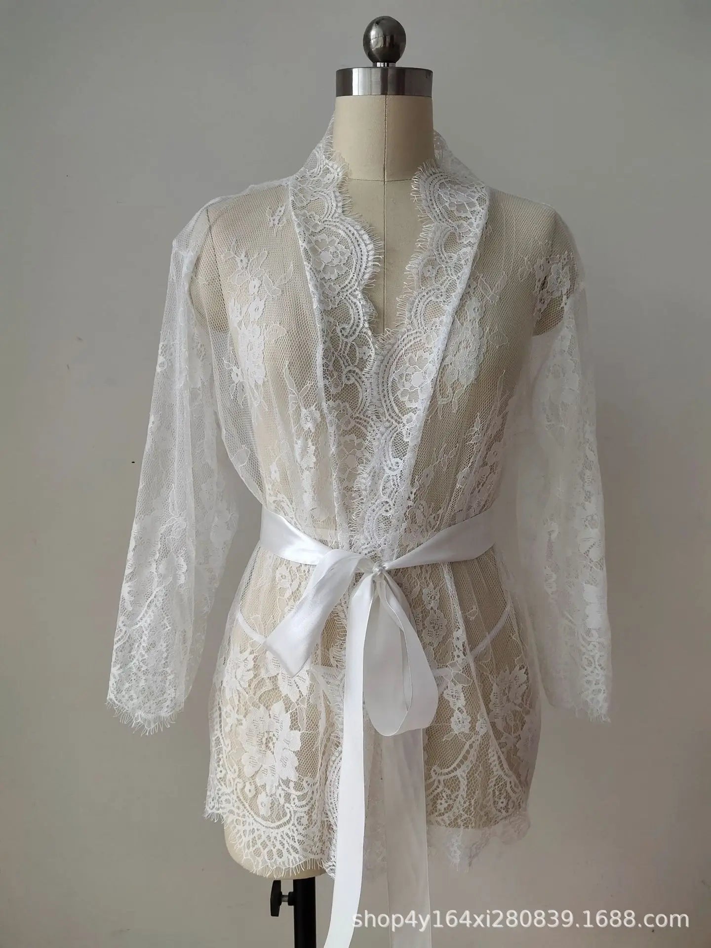 Floral Lace Babydoll Lingerie Set