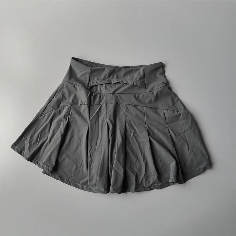 Women's High-Waist Athletic Mini Skirt — Tennis, Yoga & Golf
