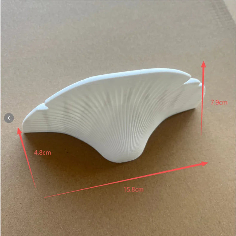 Mushroom Shaped Wall Shelf