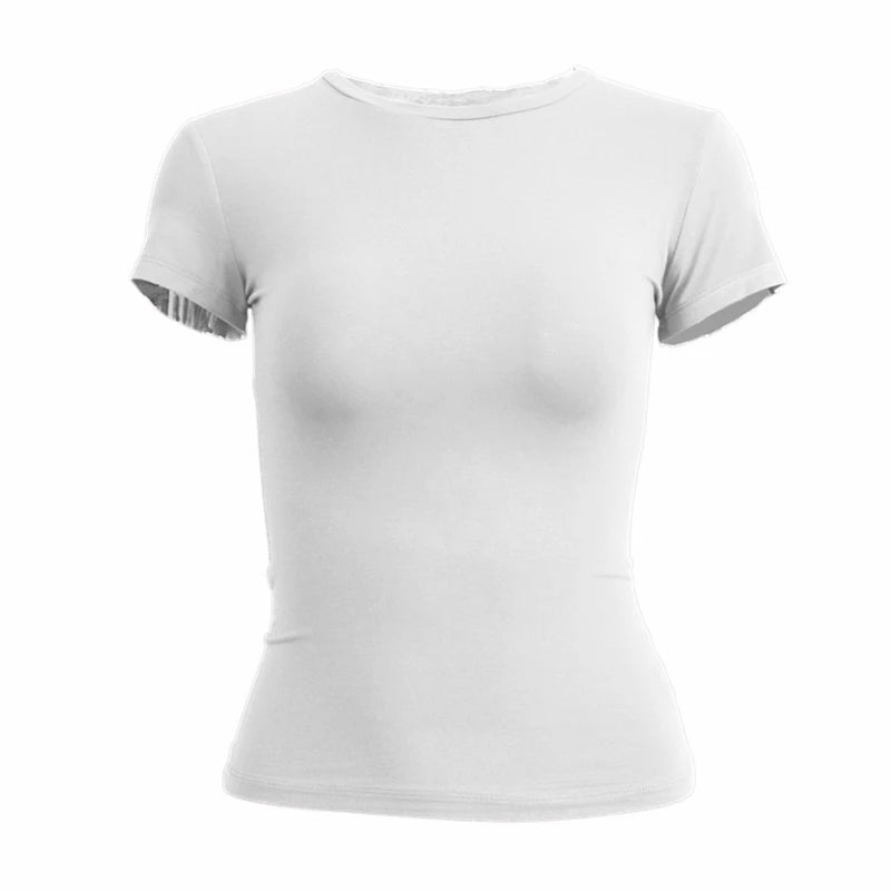 Slim Fit Short-Sleeve Knit Tee