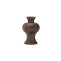 Vintage Solid Wood Vase | Rustic Home Décor