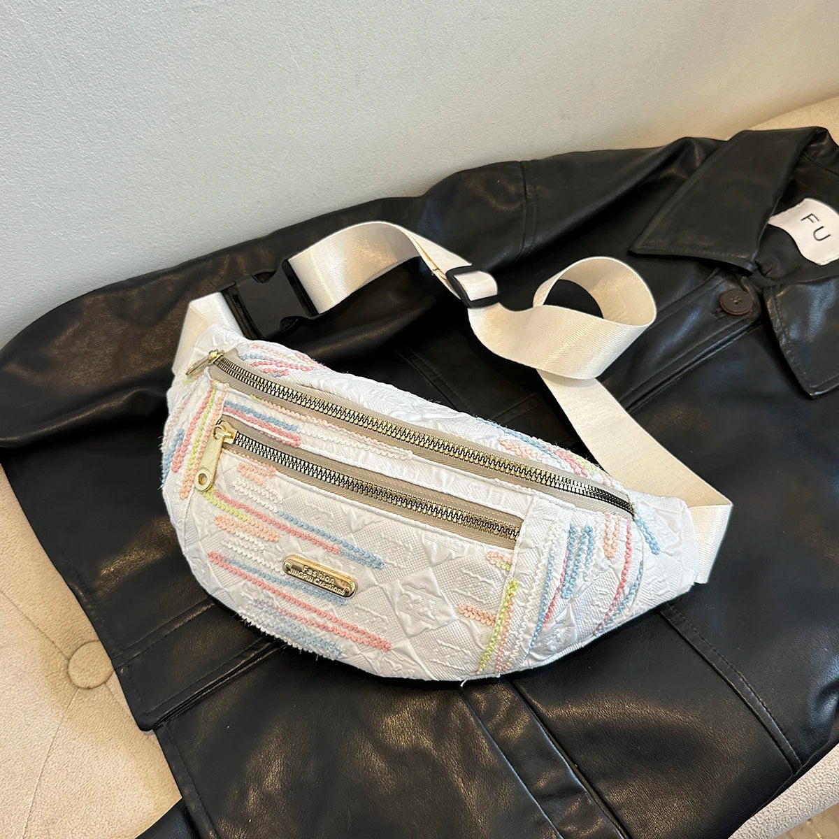 Women's Nylon Belt Bag — Lightweight Crossbody & Waist Pack