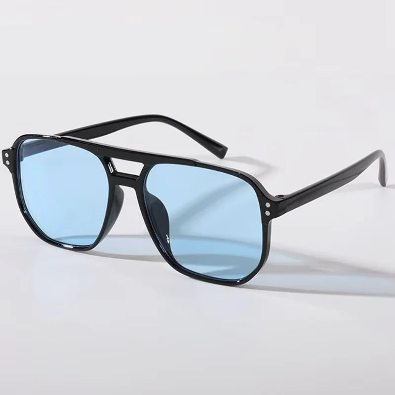 Oversized Vintage Square Sunglasses | Unisex UV400
