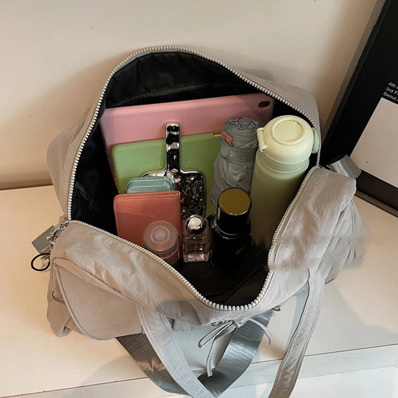Women's Large Gym Tote Bag — Dry/Wet Sport Crossbody & Shoulder Bag