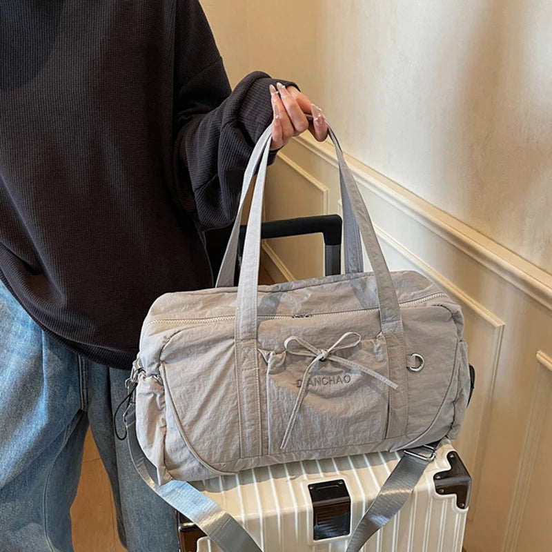 Women's Large Gym Tote Bag — Dry/Wet Sport Crossbody & Shoulder Bag
