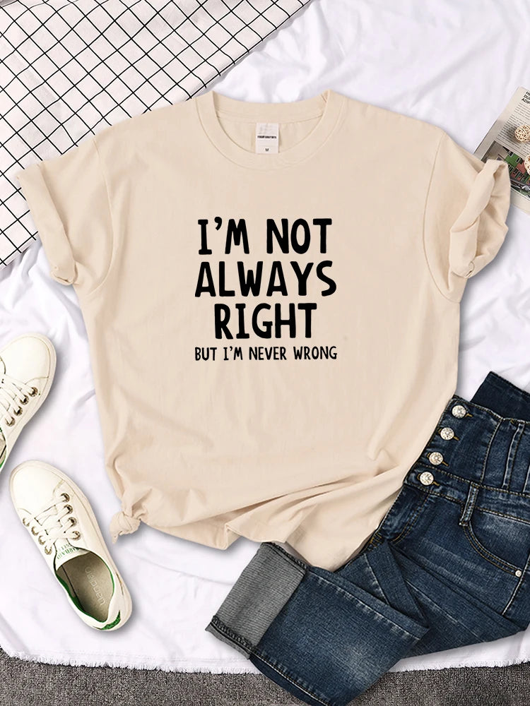 Women's Oversized Graphic Letter Print Tee
