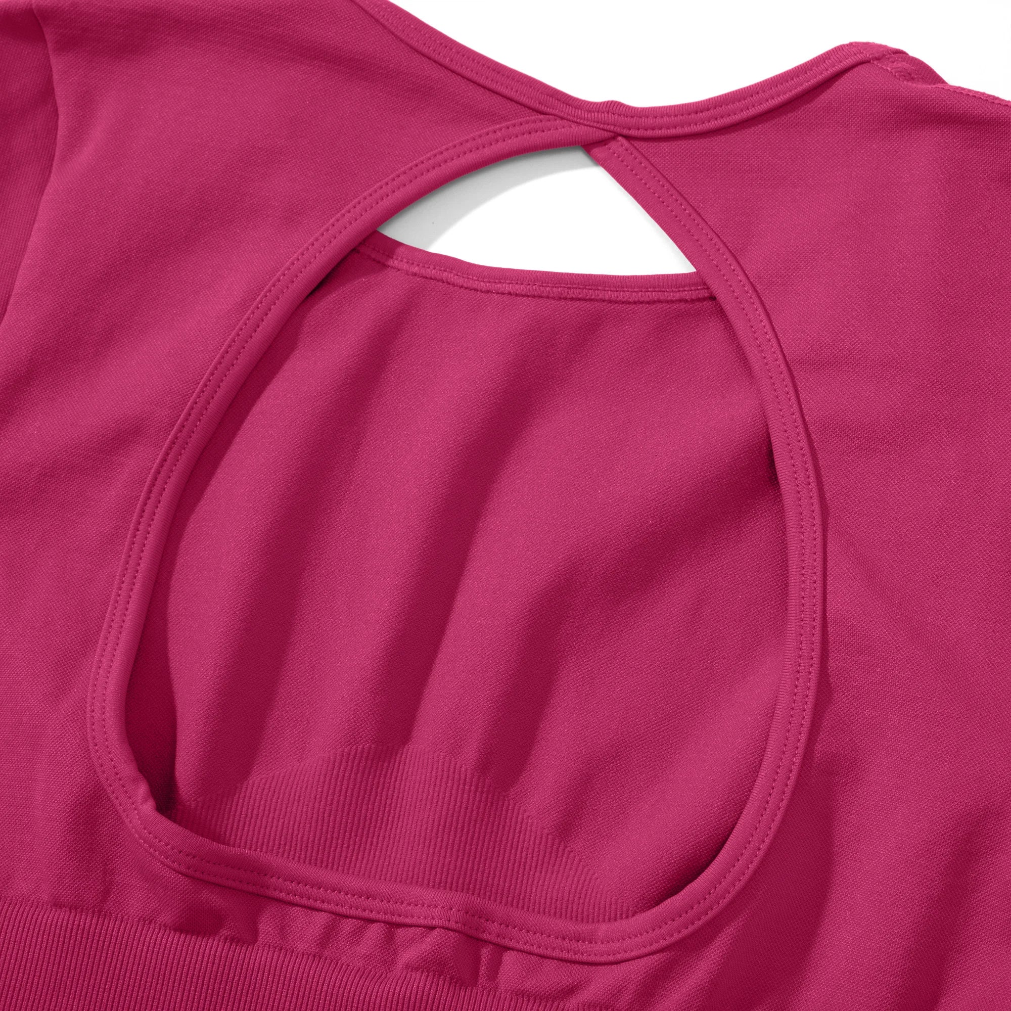 Women Yoga Solid Long Sleeve Sports Top