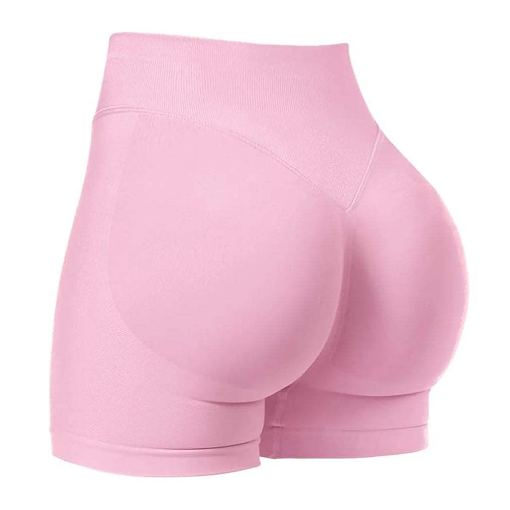 Women's Seamless High-Stretch Athletic Shorts — Yoga, Gym & Running
