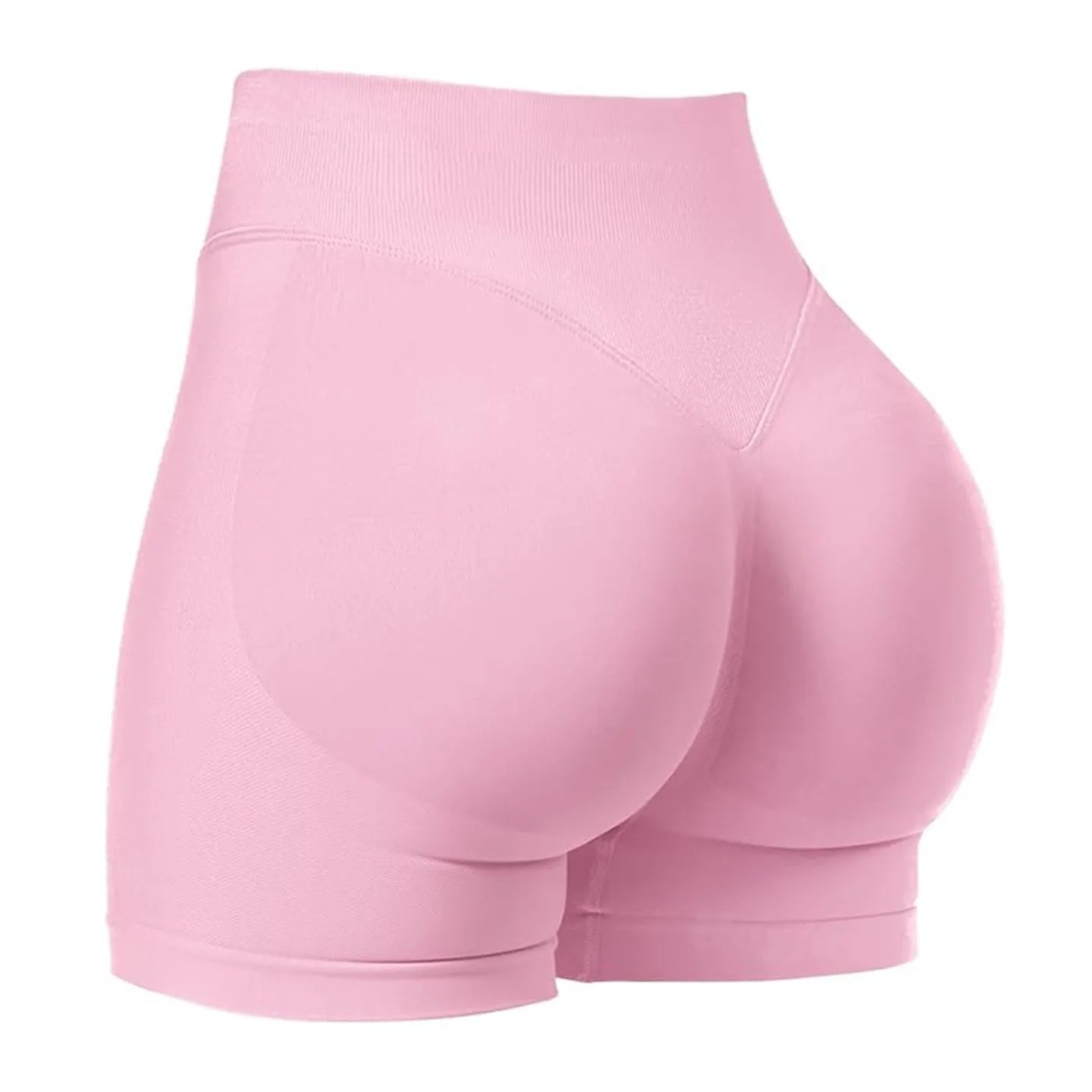 Women's Seamless High-Stretch Athletic Shorts — Yoga, Gym & Running