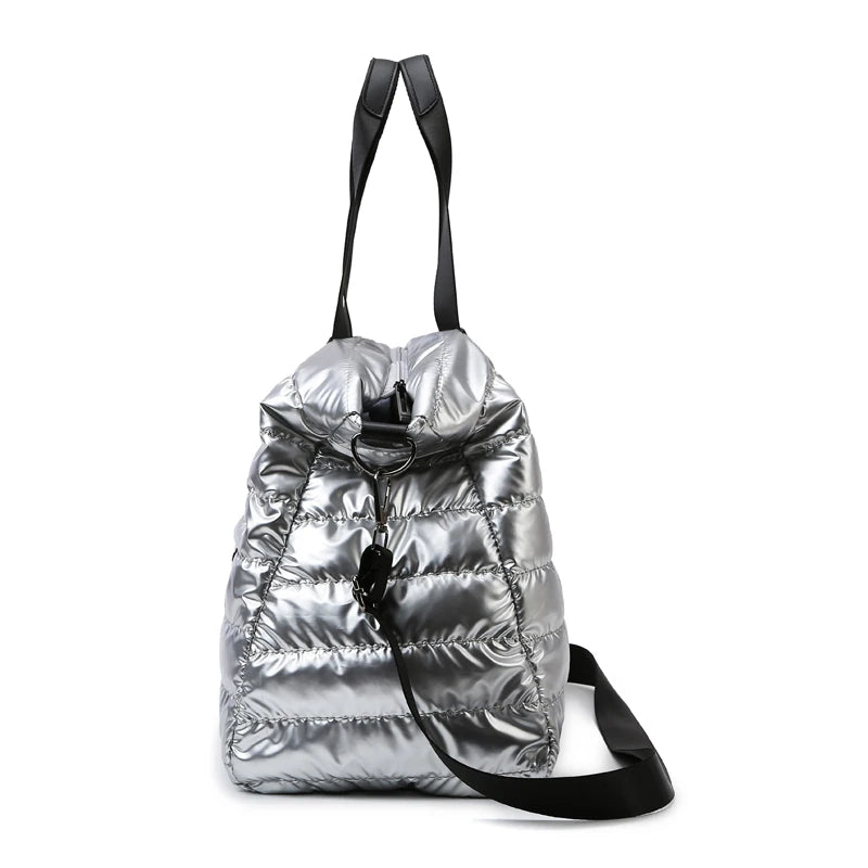 Women's Travel & Gym Bag — Waterproof Dry/Wet Separation Duffel