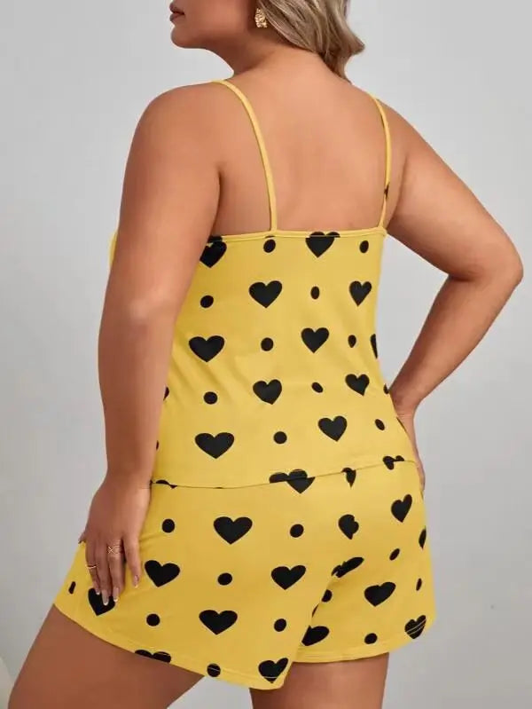 Plus Size Women Pajama Set