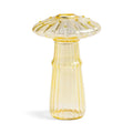 Mushroom Shaped Flower Vase Transparent Glass Vase
