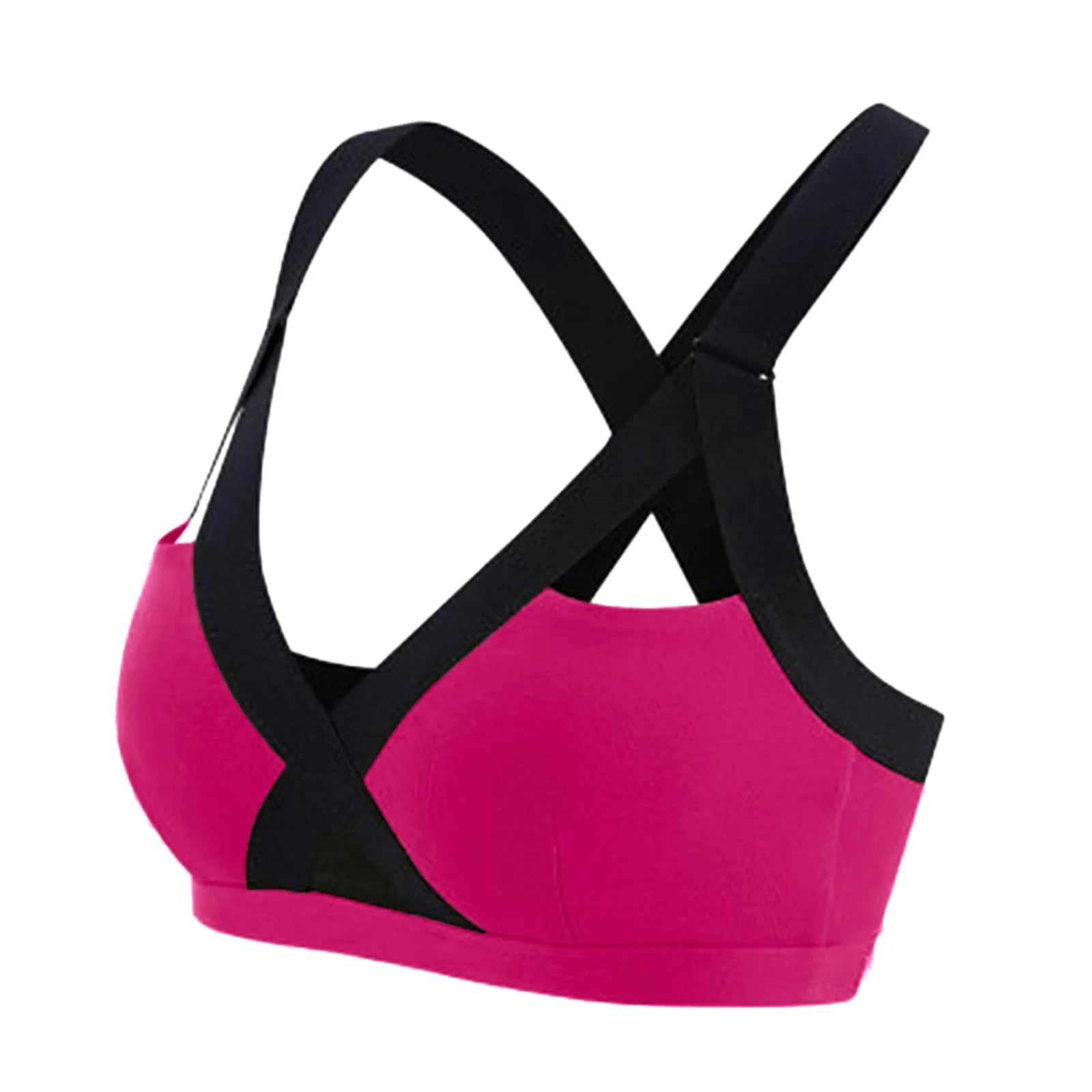 Seamless Push-Up Sports Bra | Women's Breathable Fitness Crop Top