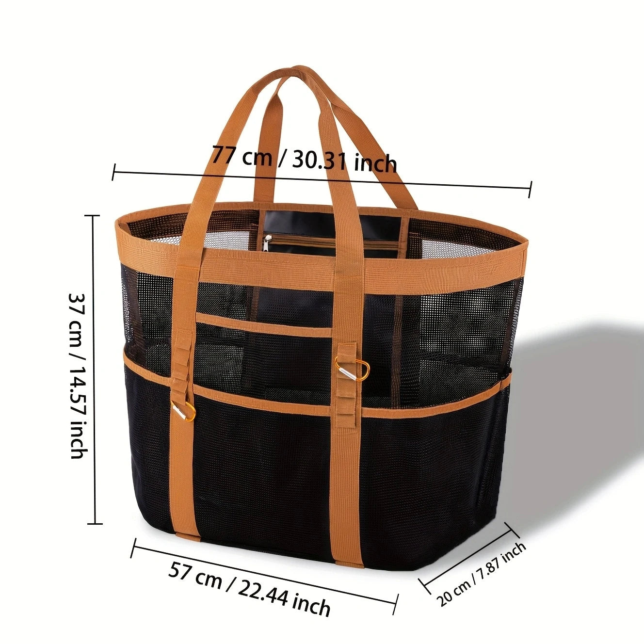 Large Capacity Beach Tote Bag