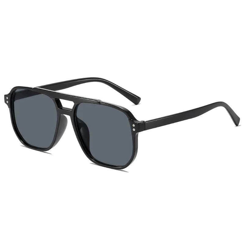 Oversized Vintage Square Sunglasses | Unisex UV400