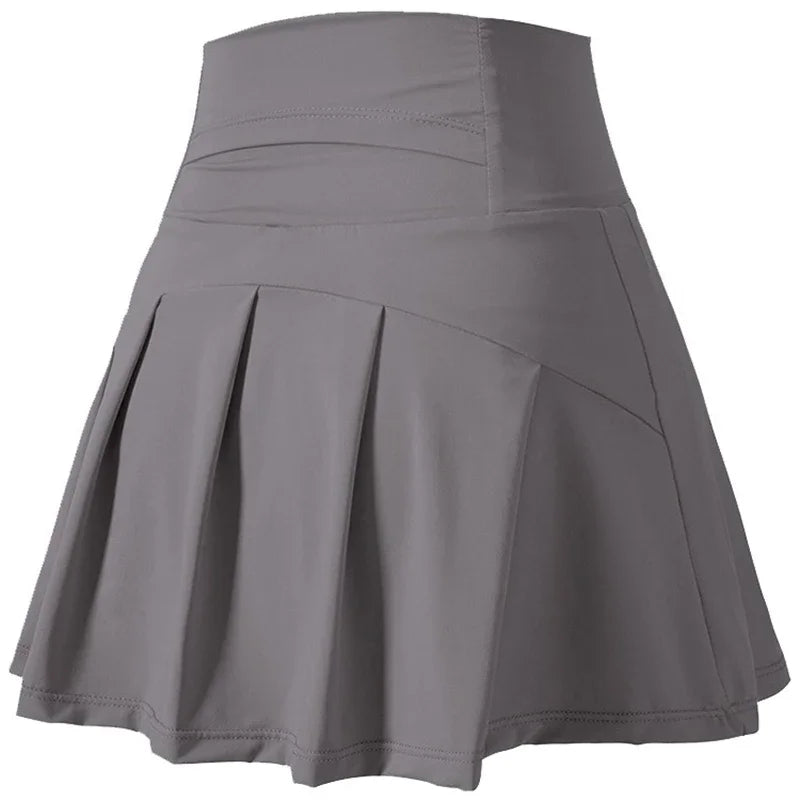 Women's High-Waist Athletic Mini Skirt — Tennis, Yoga & Golf