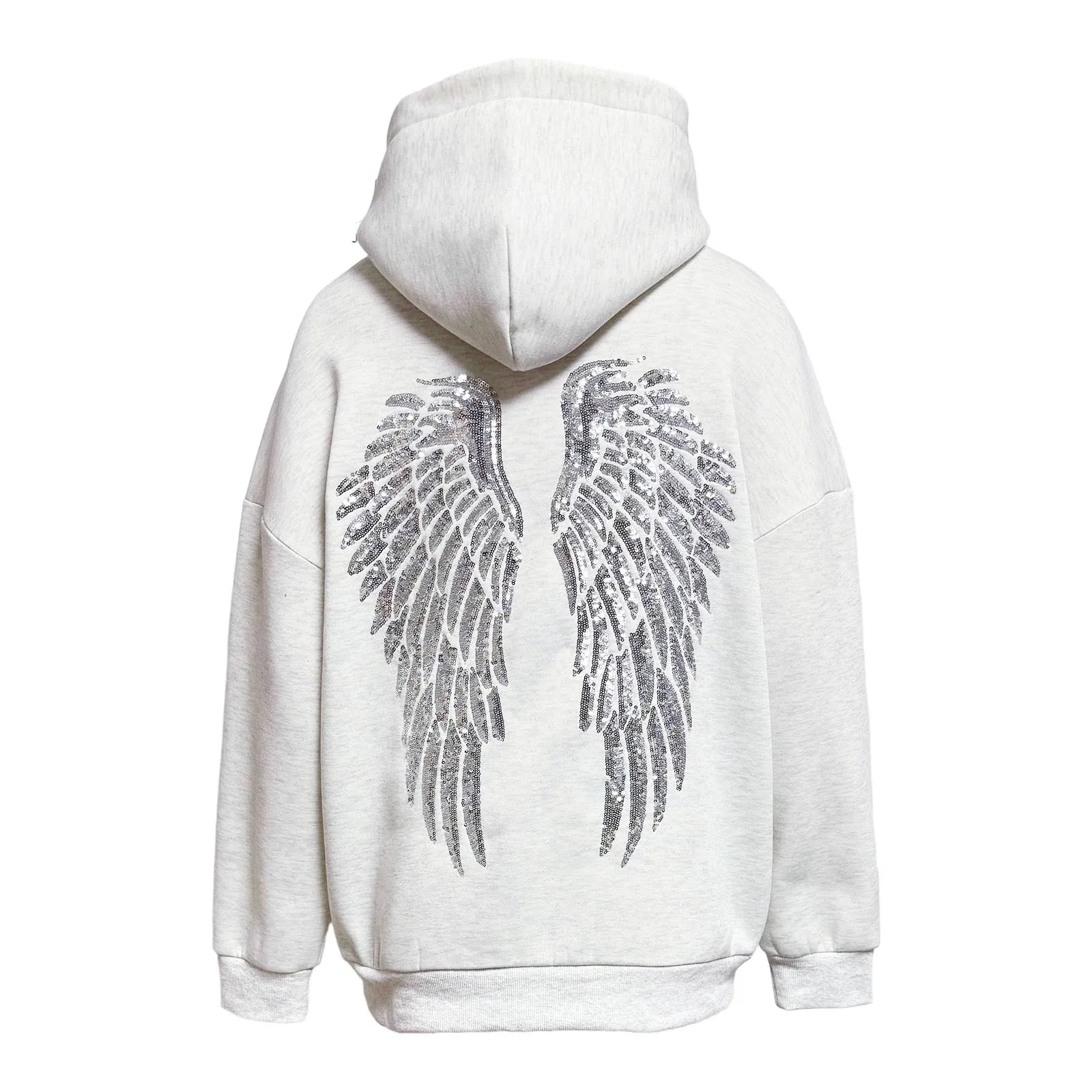 Women's Oversized Y2K Hoodie — Loose Pullover Sweatshirt