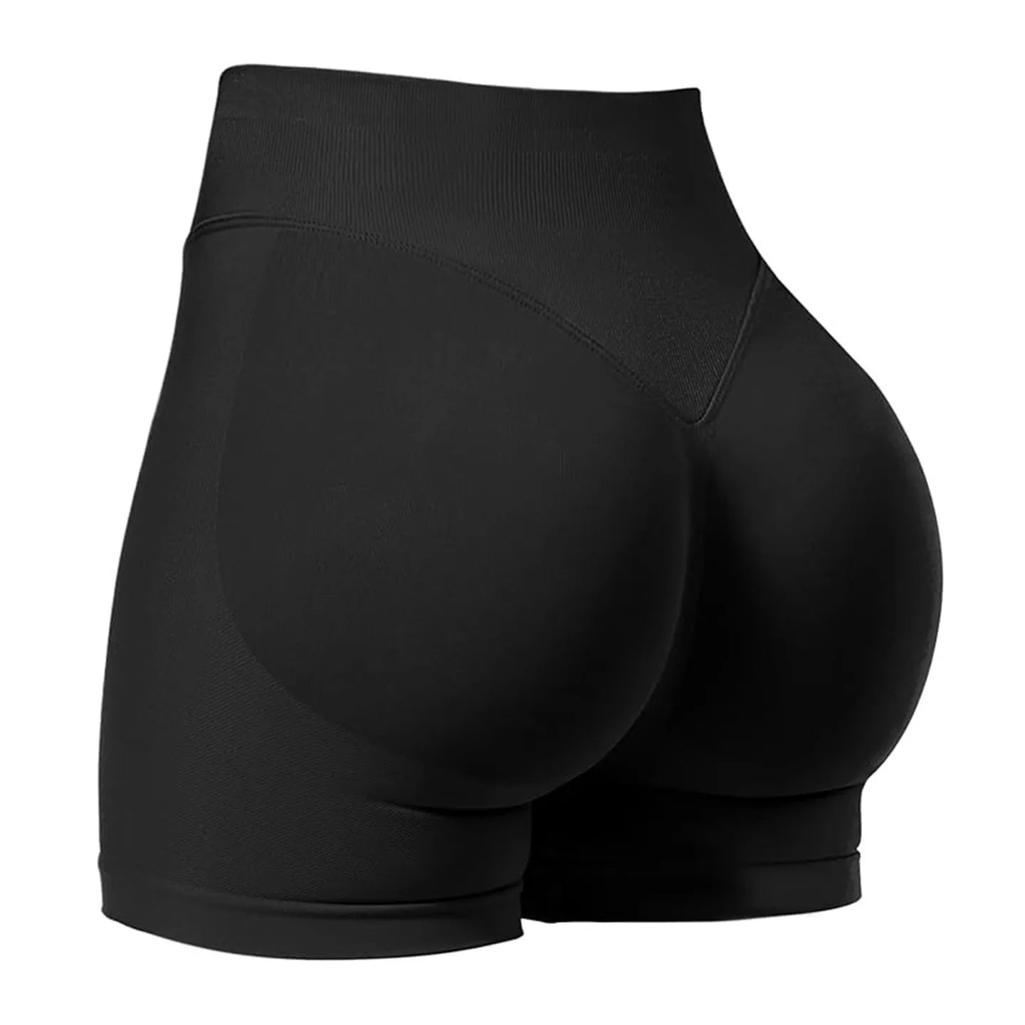 Women's Seamless High-Stretch Athletic Shorts — Yoga, Gym & Running
