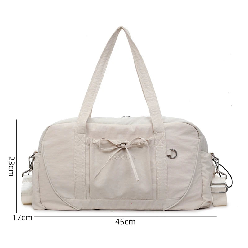 Women's Large Gym Tote Bag — Dry/Wet Sport Crossbody & Shoulder Bag