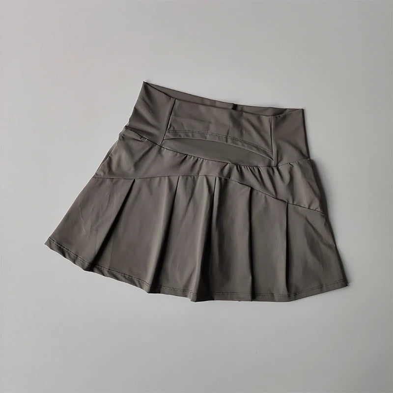 Women's High-Waist Athletic Mini Skirt — Tennis, Yoga & Golf
