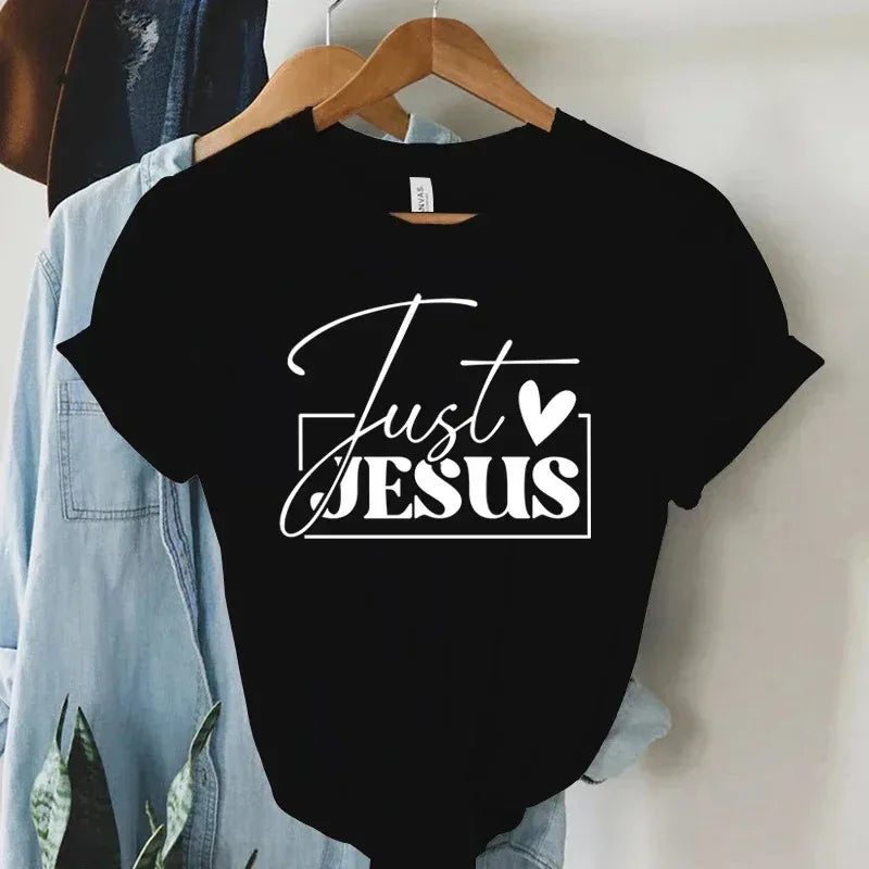 Just Love Jesus Graphic Tee | Women's Christian T-Shirt
