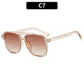 Vintage Square Sunglasses | Double Bridge UV400 | Unisex