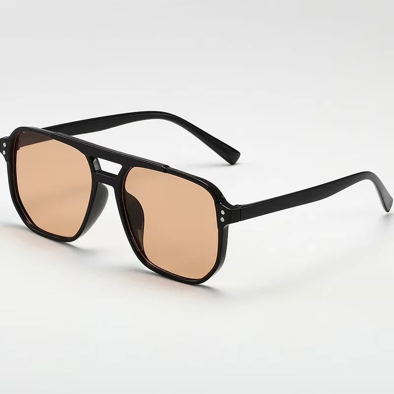 Oversized Vintage Square Sunglasses | Unisex UV400