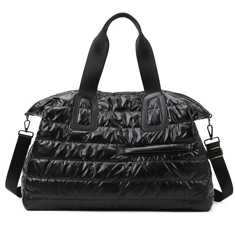 Women's Travel & Gym Bag — Waterproof Dry/Wet Separation Duffel