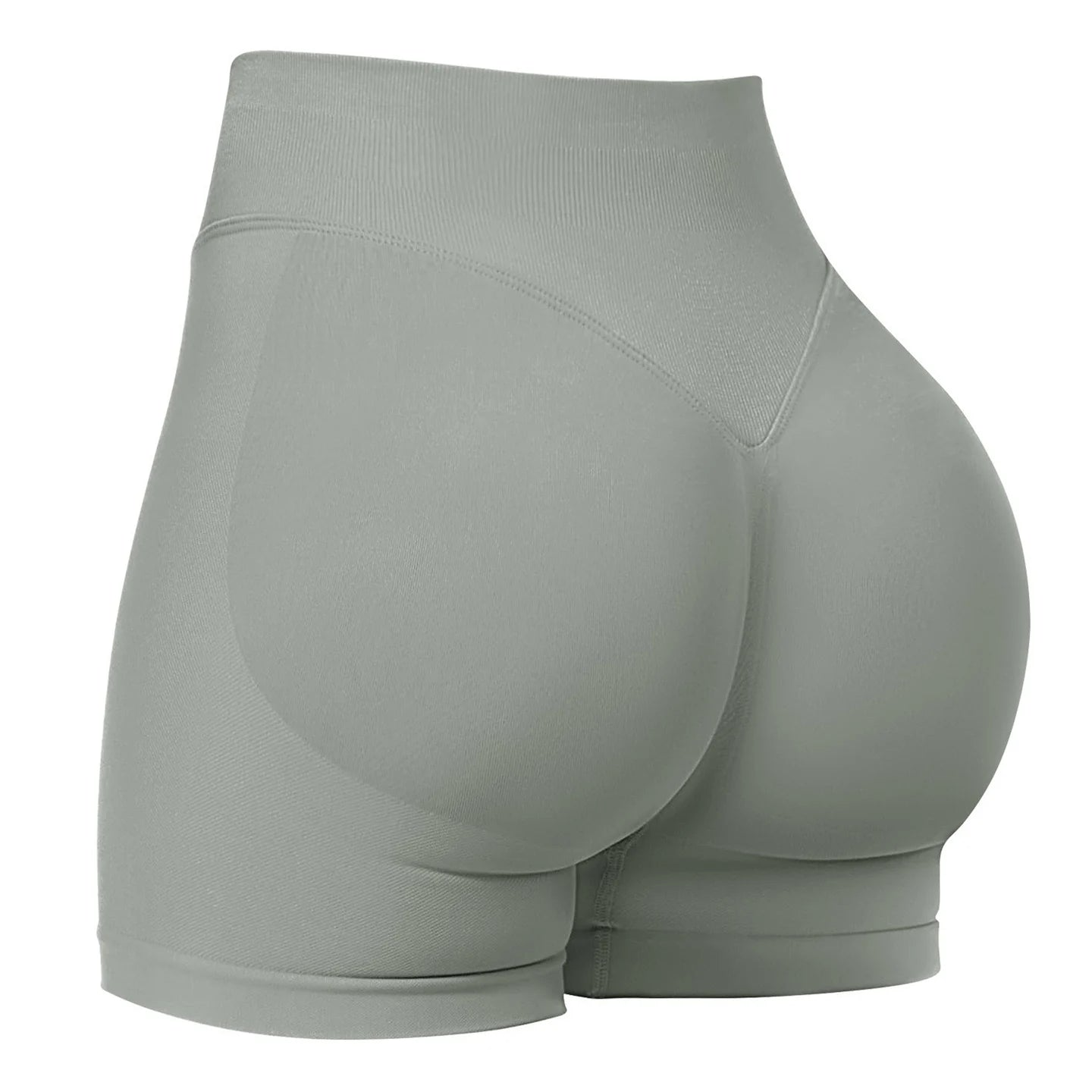 Women's Seamless High-Stretch Athletic Shorts — Yoga, Gym & Running