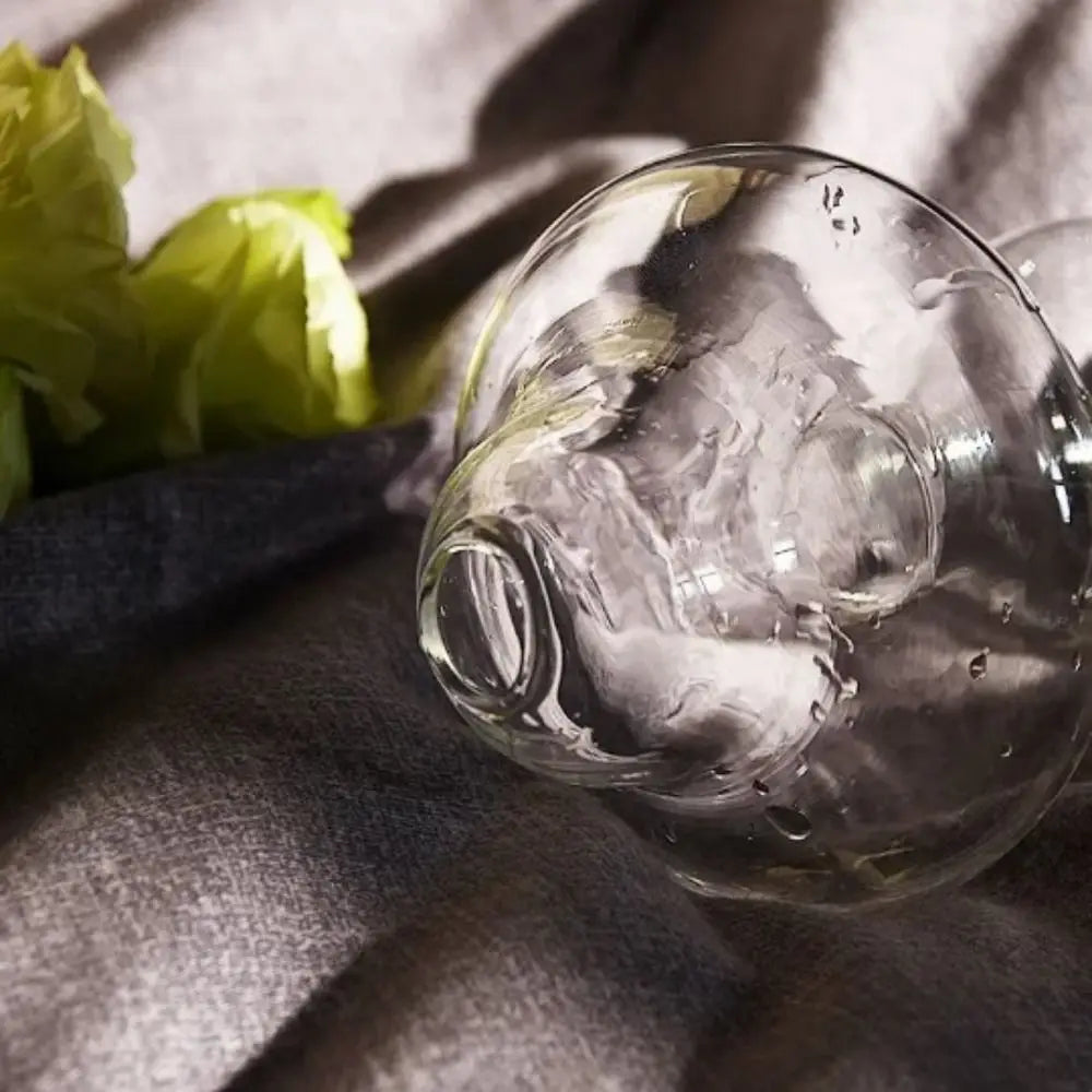 Cute DIY Mushroom Shaped Glass Vase