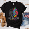 Women's Graphic Tee — Mental Health Matters Short Sleeve T-Shirt